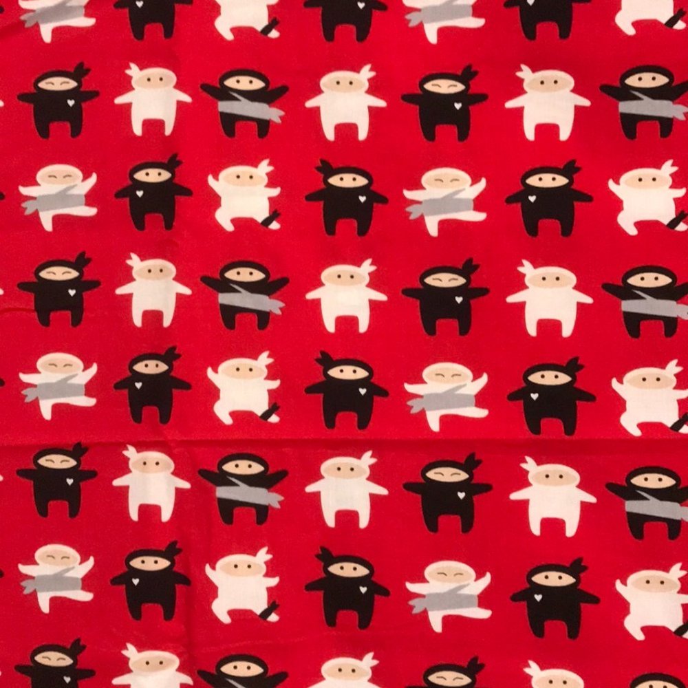 Ninja Fabric 64 x 43 inches